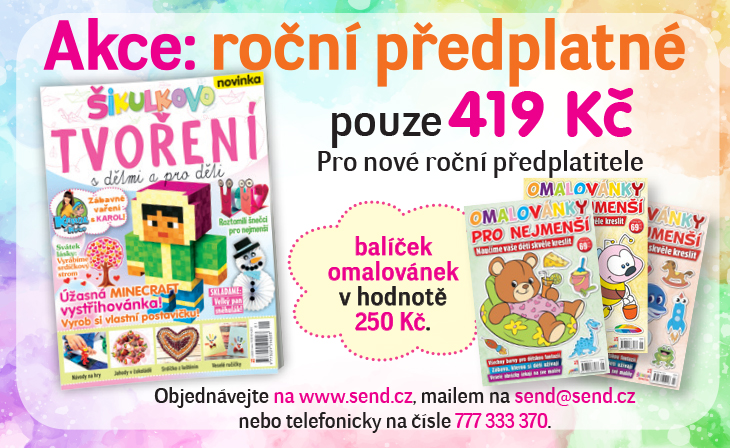 promo předplatného časopisů